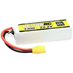 LemonRC 15763 akupack Li-Pol (modelářství), 22.2 V, 3300 mAh, články 6, 60 C, Softcase, XT90