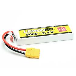 LemonRC 15757 akupack Li-Pol (modelářství), 7.4 V, 5000 mAh, články 2, 35 C, Softcase, XT90