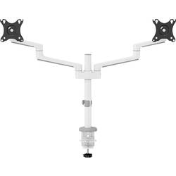 Neomounts DS60-425WH2 držák na stůl pro monitor 43,2 cm (17) - 68,6 cm (27) bílá nastavitelná výška, naklápěcí, nakláněcí, otočný