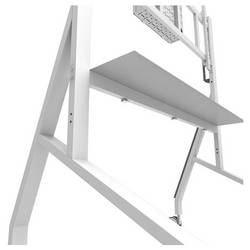Neomounts FL50-575WH1 TV kolečkový vozík 165,1 cm (65) - 279,4 cm (110) nastavitelná výška