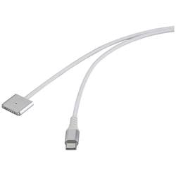 Renkforce Nabíjecí kabel USB Magsafe 3 USB-C®, Magsafe 3 1.00 m bílá magnetická zástrčka RF-6437914