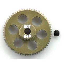 ArrowMax pastorek motoru Typ modulu: 64 DP Ø otvoru: 3.2 mm Počet zubů: 60