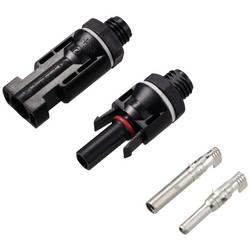 TRU COMPONENTS TC-12195632 Solární konektor MC4 zástrčka/zásuvka pro 4/6 mm solární kabel 1000 V DC 30 A 2 ks