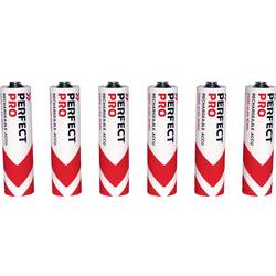 PerfectPro akumulátor AA, Ni-MH, 2500 mAh, 1.2 V, 6 ks