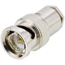 TRU COMPONENTS TC-9920748 BNC konektor zástrčka, rovná 75 Ω 1 ks