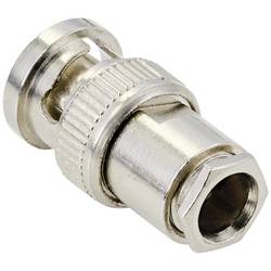 TRU COMPONENTS TC-9920748 BNC konektor zástrčka, rovná 75 Ω 1 ks