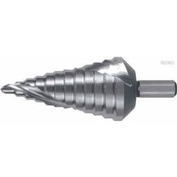 RUKO 101060 stupňovitý vrták 6 - 37 mm HSS Celková délka 100 mm kuželový záhlubník 3 břitý 1 ks