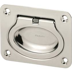 Rohde EE-01.R075.39 zaklapávací úchyt pro zápustné šrouby stříbrná (d x š x v) 75 x 10 x 58 mm 1 ks