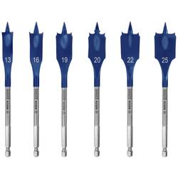 Bosch Accessories 2608900333 sada frézovacích vrtáků do dřeva 6dílná 13 mm, 16 mm, 19 mm, 20 mm, 22 mm, 25 mm Celková délka 152 mm šestihran 6 ks