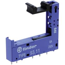 Finder 93.11 patice pro relé S úchytným třmenem , Finder řada 34, Finder 34.51, Finder 34.81, (d x š x v) 33 x 6.2 x 28.35 mm, 1 ks