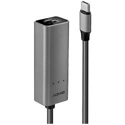 LINDY Lindy síťový adaptér 2.5 GBit/s USB-C™ (USB 3.1 Gen 1), Gigabit LAN (1/2,5 Gbit/s) , RJ45