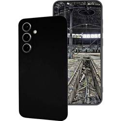JT Berlin Pankow Soft zadní kryt na mobil Samsung Galaxy S25 černá indukční nabíjení 11105