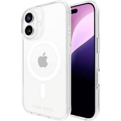 Case-Mate Tough zadní kryt na mobil Apple iPhone 16 transparentní indukční nabíjení, Kompatibilní s MagSafe CM054322