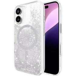 Case-Mate Waterfall zadní kryt na mobil Apple iPhone 16 stříbrná (hvězdný efekt) indukční nabíjení, Kompatibilní s MagSafe CM054596