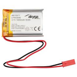 Akyga LP803040 Akupack x Speciální akumulátor Li-Pol 3.7 V 1000 mAh