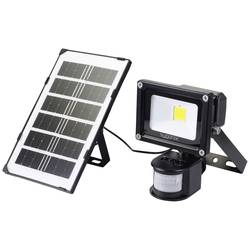 Sygonix SY-5461108 solární bodové osvětlení s PIR detektorem 10 W neutrální bílá černá