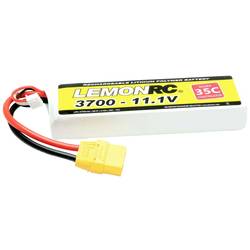 LemonRC 15728 akupack Li-Pol (modelářství), 11.1 V, 3700 mAh, články 3, 35 C, Softcase, XT90
