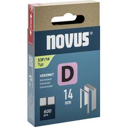 Novus Office 042-0792 sponky do sešívačky Typ 53F 600 ks Rozměry (d x š x v) 14 x 11.3 x 14 mm