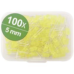Quadrios sada LED žlutá 5 mm 30 mA 2.0 V