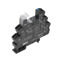 Weidmüller TRZ 24VDC 2CO EMPTY patice pro relé s ukazatelem, LED, Weidmüller řada TERMSERIES , (š x v x h) 12.8 x 90.5 x 88 mm, 10 ks