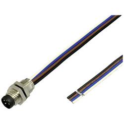 BKL Electronic Vestavná zástrčka pro čidlo/aktuátor, 2701001, piny: 4, 0.2 m, 1 ks