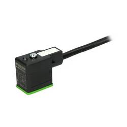 Ventilová zástrčka černá Murr Elektronik 7000-11021-6161000 Murrelektronik Množství: 1 ks