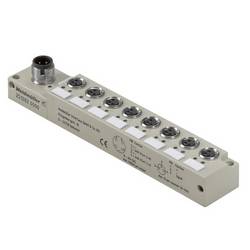 Weidmüller SAI-8-S-3P-M8L-M12-2AND 2512820000 pasivní box senzor/aktor rozdělovač M12 s kovovým závitem 1 ks