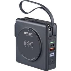 VOLTCRAFT UC-3C1A20W03 cestovní nabíječka do zásuvky (230 V), vnitřní Výstupní proud (max.) 3 A USB A, USB-C® Počet výstupů: 5 x bezdrátová nabíječka