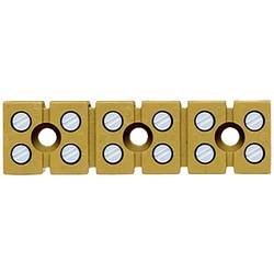 Multipin terminal strip, Single- and multi-pole terminal strip, Rated cross-section: 2,5 mm², Screw connection, Direct mounting MK 3/6 0274220000 středně