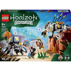 77037 LEGO® ICONS™ Aloy a Varl vs. Panczwonský svibel a pilový zub