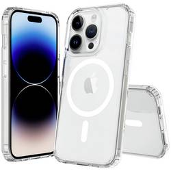 JT Berlin Pankow Clear MagSafe zadní kryt na mobil Apple iPhone 15 Pro Max transparentní Kompatibilní s MagSafe 11035