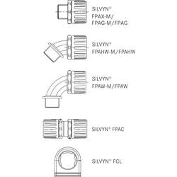 LAPP 61754040 SILVYN® FPAS 28 GY ochranný husí krk šedá 22.80 mm 50 m