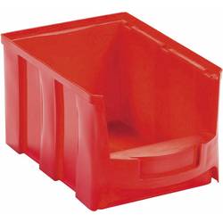 VISO STAR3R skladový box , STAR3R, (d x š x v) 233 x 154 x 125 mm, červená, 1 ks