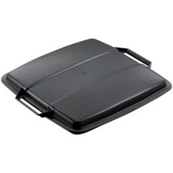 Durable Durabin Eco 90 1800506221 kryt, plast, (š x v x h) 507 x 60 x 470 mm, černá, 1 ks