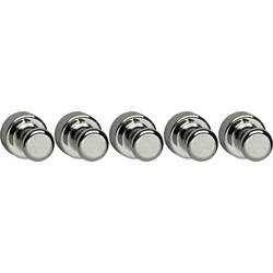 Maul neodymový magnet (Ø x v) 12 mm x 16 mm kuželka stříbrná 5 ks 6168696