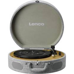 Lenco LS-66 – Stilvoller Plattenspieler mit Bluetooth & integrierten Lautsprechern gramofon šedá