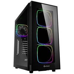 Sharkoon TG6 RGB midi tower PC skříň černá