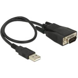 Delock USB 2.0 adaptér [1x USB 2.0 zástrčka A - 1x RS232 zástrčka ] 62958 0.45 m