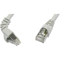 Telegärtner 100008487 RJ45 síťové kabely, propojovací kabely CAT 6A S/FTP 3.00 m šedá samozhášecí, s ochranou 1 ks