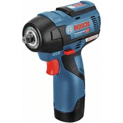 Bosch Professional Bosch Power Tools, 06019E0103 aku rázový utahovák, 12 V, Li-Ion, vč. 2x aku