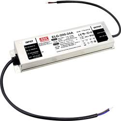 MW Mean Well ELG-200-12D2-3Y napájecí zdroj pro LED, LED driver konstantní napětí, konstantní proud 192 W 16 A 6 - 12 V/DC stmívatelný, ochrana proti přepětí ,