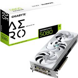Gigabyte grafická karta Nvidia RTX 5080 AERO OC SFF 16 GB GDDR7 RAM PCIe x16 HDMI® 2.1, DisplayPort 2.1