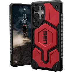 Urban Armor Gear Monarch Pro venkovní pouzdro Samsung Galaxy S25 Ultra červená indukční nabíjení, odolné vůči nárazům 214461119494