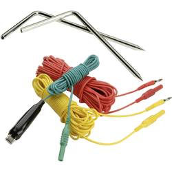 Megger 1001-810 Sada pro měření uzemnění (kabely 3 m, 5 m, 15 m, 2 zemnící hroty), 1001-810, sada bodců, 1 ks