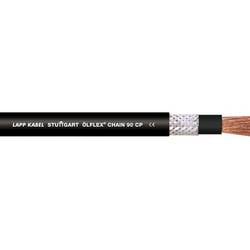 LAPP 1026548/100 kabel pro energetické řetězy ÖLFLEX® CHAIN 90 CP 1 x 2.5 mm² černá 100 m
