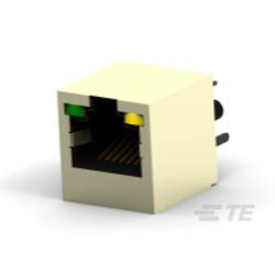 TE Connectivity TE AMP Standard Modular Jacks, 1734577-3, 1 ks