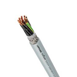 LAPP 1026751/100 kabel pro energetické řetězy ÖLFLEX® CHAIN 809 CY 2 x 0.5 mm² šedá 100 m