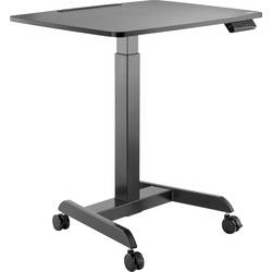 SpeaKa Professional stůl práci ve stoje výškově nastavitelné Rozsah výšky: 78 do 1.28 m (š x h) 80 cm x 60 cm černá SP-SSW-300 SP-9957420