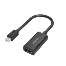 Hama 00200332 Mini-DisplayPort / HDMI adaptér [1x UK zástrčka - 1x mini DisplayPort zástrčka] černá