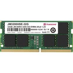 Transcend JetRAM RAM modul pro notebooky DDR4 32 GB 1 x 32 GB 3200 MHz 260pin SO-DIMM JM3200HSE-32G